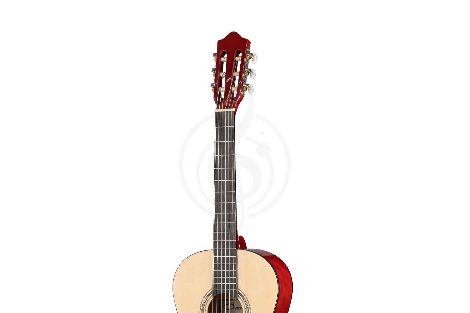 Классическая гитара 3/4 Caraya C36N Акустическая фольк-гитара 36" с нейлоновыми струнами - фото 4