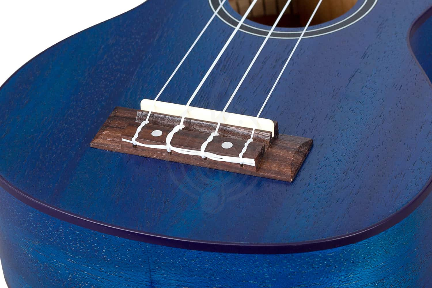 Укулеле сопрано Cascha HH-2266 Mahogany Series - Укулеле сопрано, с чехлом, синий - фото 3