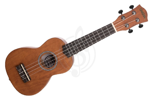 Укулеле сопрано Cascha HH-3966 Linden Series - Укулеле сопрано, с чехлом, капучино - фото 1