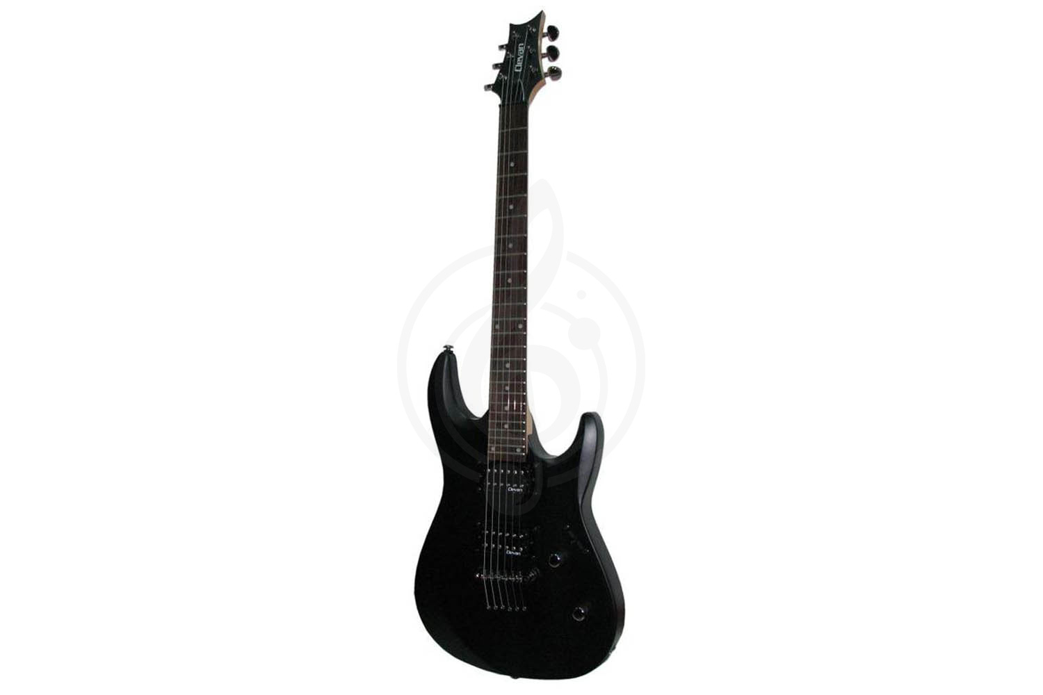 Электрогитара Superstrat Clevan CS-22SBK - Электрогитара  - фото 2