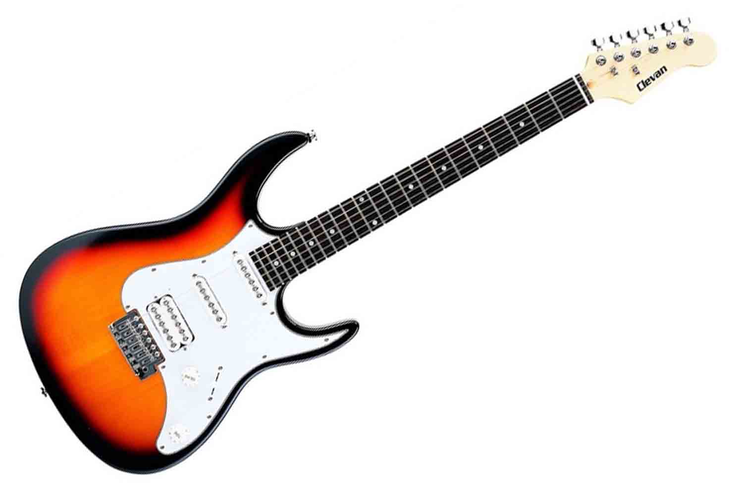 Электрогитара Superstrat Clevan CST-20SB - Электрогитара, санберст - фото 1