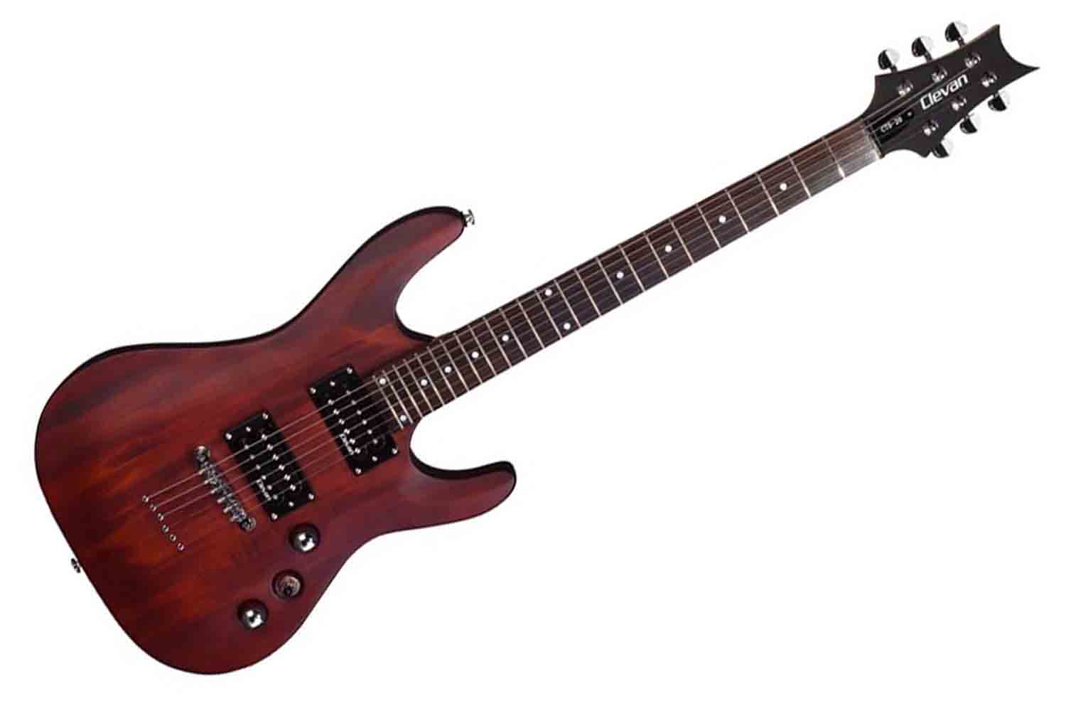 Электрогитара Superstrat Clevan CTD-20-WSN - Электрогитара - фото 1