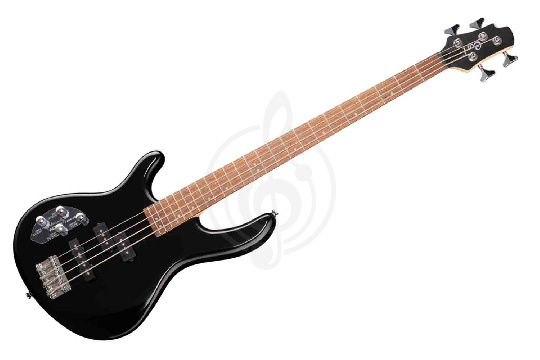 Бас-гитара Cort Action-Bass-Plus-LH-BK Action Series - Бас-гитара, леворукая, черная - фото 1
