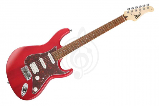 Электрогитара Superstrat Cort G110-OPBC G Series - Электрогитара, красная - фото 1