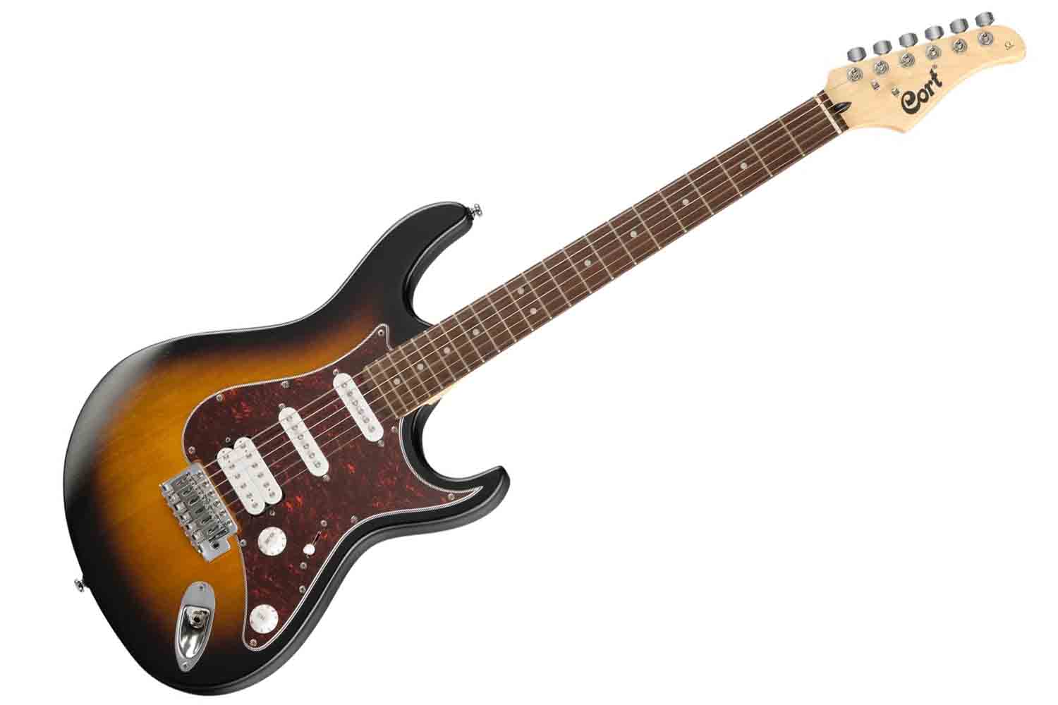 Электрогитара Stratocaster Cort G110-OPSB G Series - Электрогитара, санберст - фото 1