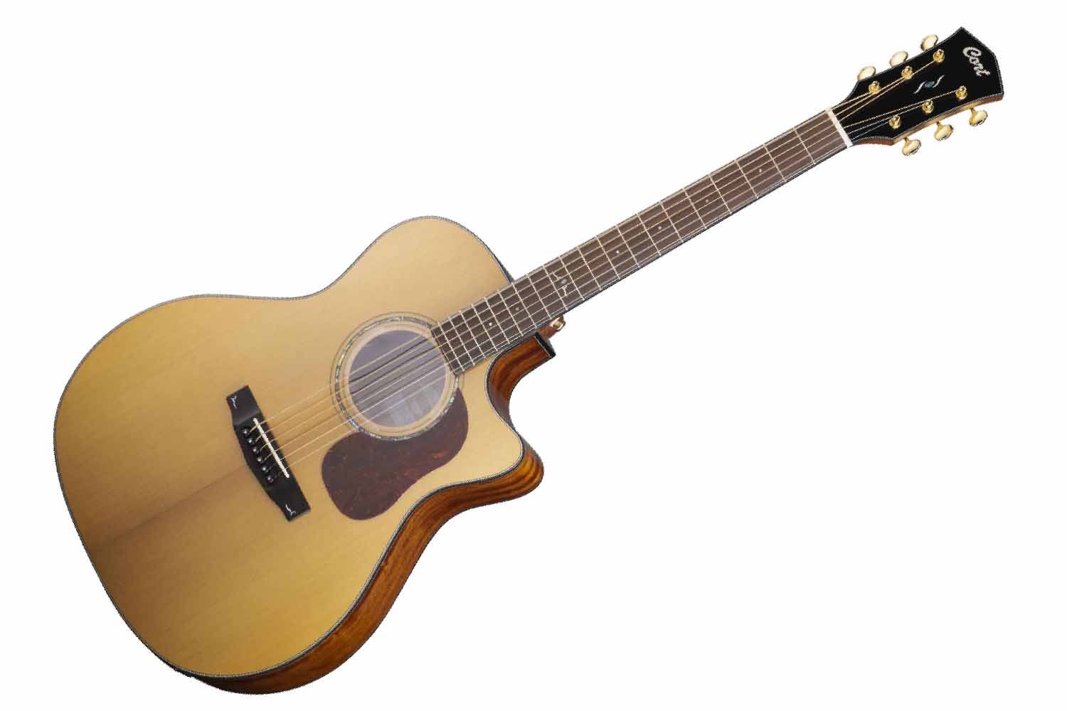 Электроакустическая гитара Cort Gold-A6-WCASE-NAT Gold Series - Электроакустическая гитара - фото 1
