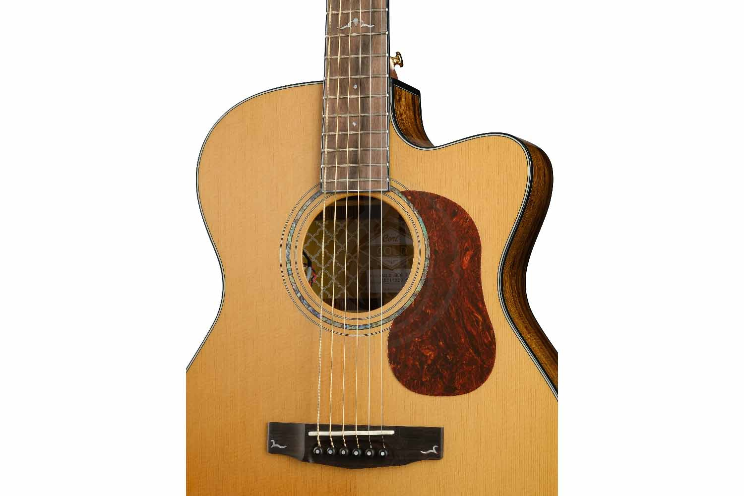 Электроакустическая гитара Cort Gold-OC6-Bocote-WCASE-NAT Gold Series - Электроакустическая гитара - фото 2