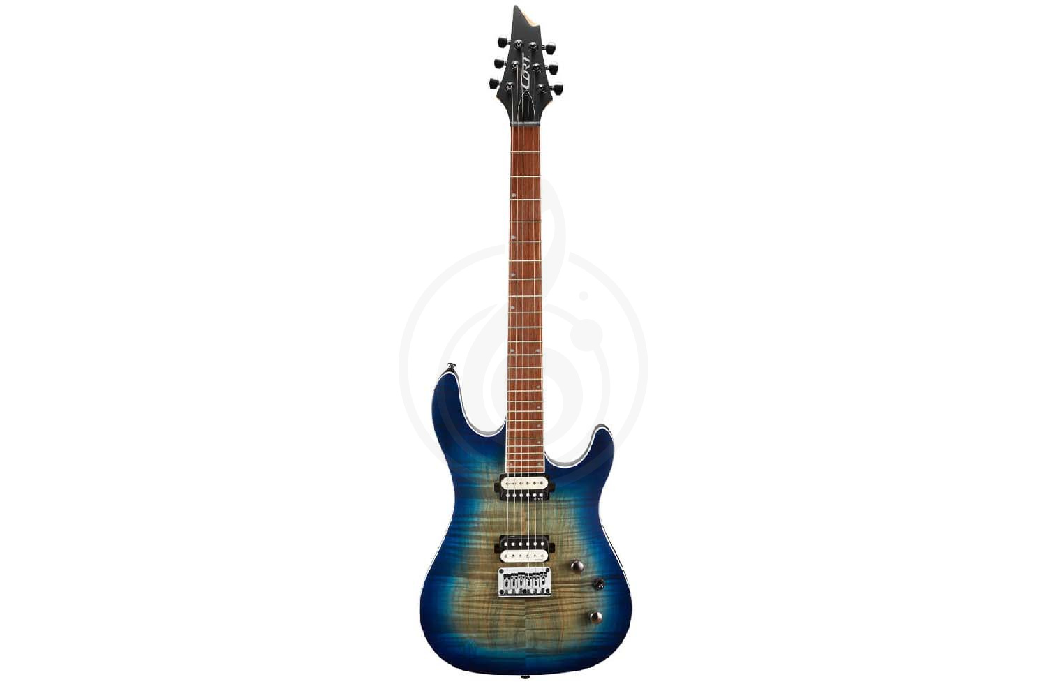Электрогитара Stratocaster Cort KX300-OPCB KX Series - Электрогитара, синий санберст - фото 7