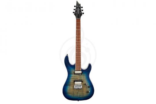Электрогитара Stratocaster Cort KX300-OPCB KX Series - Электрогитара, синий санберст - фото 7