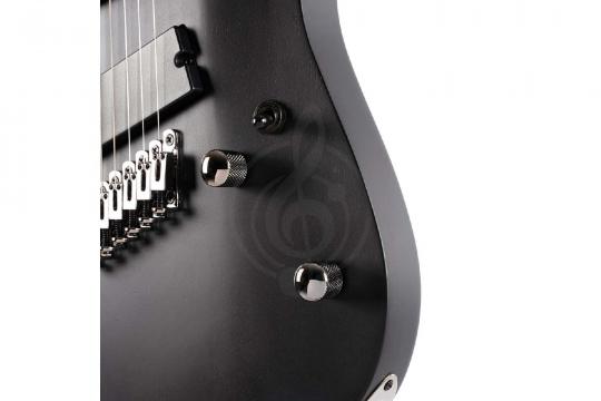 Электрогитара Superstrat Cort KX307MS-OPBK KX Series - Электрогитара 7-струнная, мультимензурная, черная - фото 2