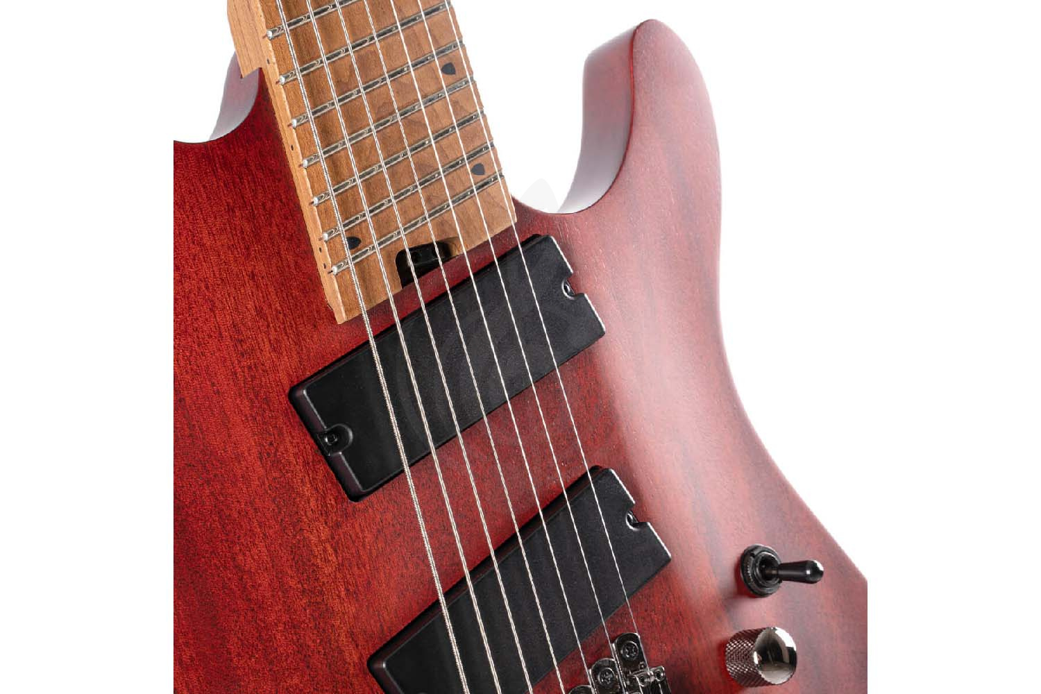 Электрогитара Superstrat Cort KX307MS-OPM KX Series - Электрогитара 7-струнная, мультимензурная, цвет натуральный - фото 7