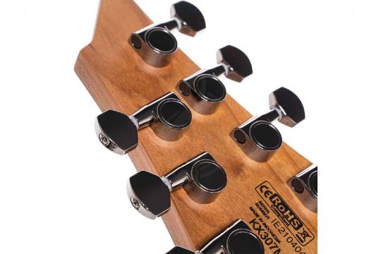 Электрогитара Superstrat Cort KX307MS-OPM KX Series - Электрогитара 7-струнная, мультимензурная, цвет натуральный - фото 5