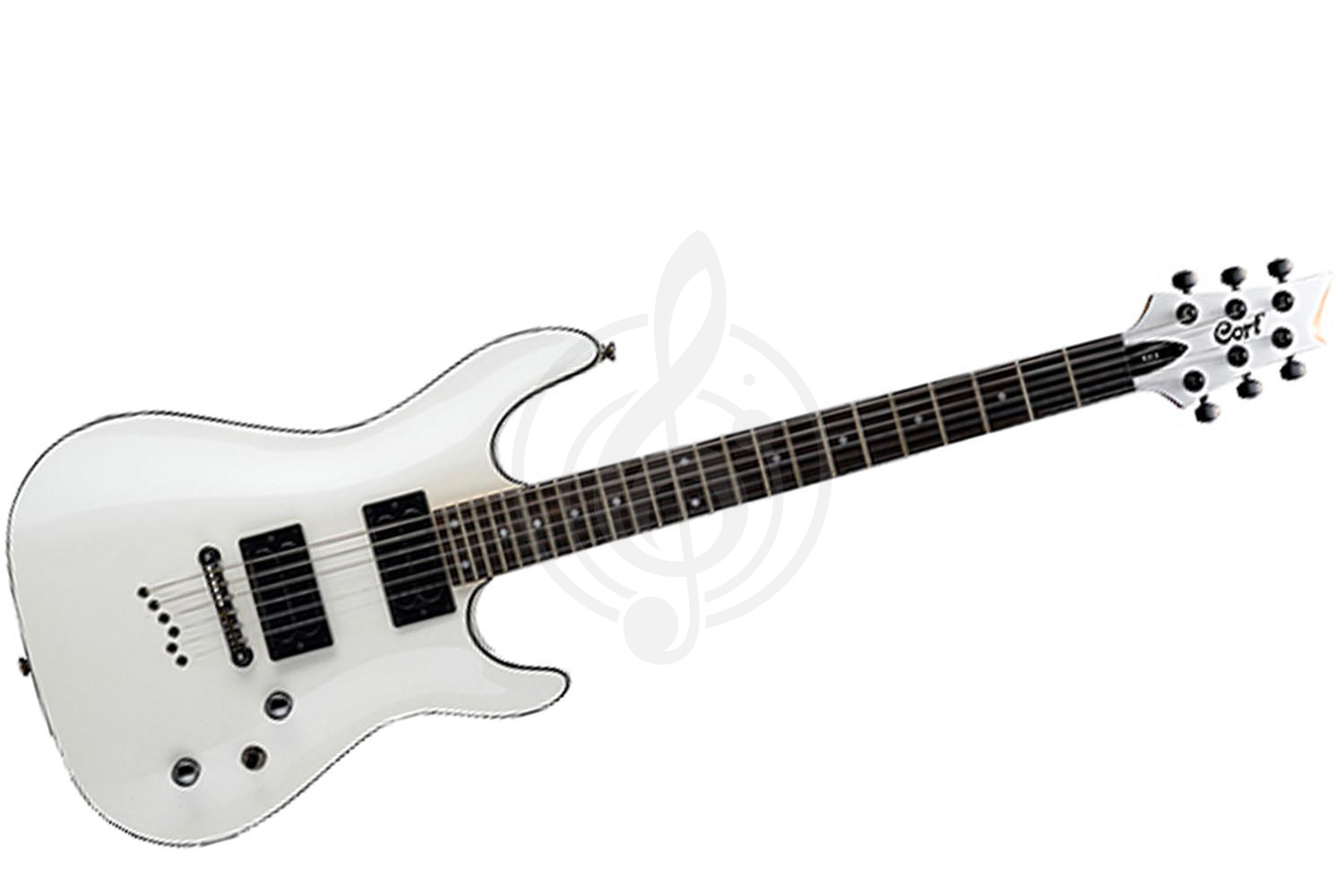 Электрогитара Superstrat Cort KX5-WP KX Series - Электрогитара, белая - фото 1