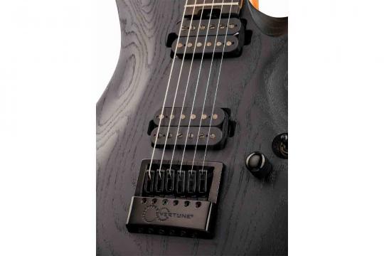 Электрогитара Superstrat Cort KX700-EverTune-OPBK - Электрогитара, черная, с чехлом - фото 8