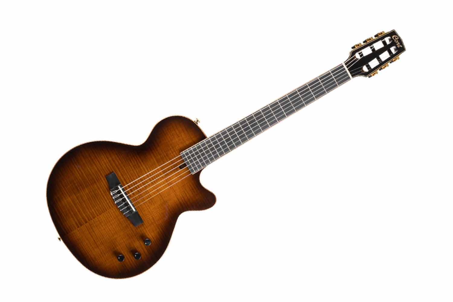Электрогитара Les Paul Cort Sunset-NC-DLX-TSB-WBAG - Электрогитара - фото 1