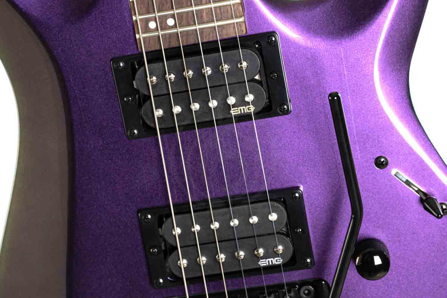 Электрогитара Superstrat Cort X300-FPU X Series - Электрогитара, фиолетовая - фото 5