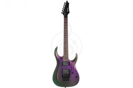 Электрогитара Superstrat Cort X300-FPU X Series - Электрогитара, фиолетовая - фото 3