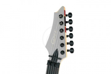 Электрогитара Superstrat Cort X500-Menace-GS X Series - Электрогитара, серая - фото 11