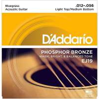 Изображение D'Addario EJ19 - Струны для гит.ак фосфорная бронза 12-56