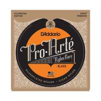 Изображение D'Addario EJ43 PRO ARTE - струны для классической гитары, слабое натяжение, 27-42