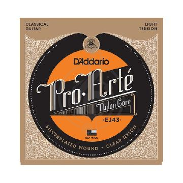 Изображение D'Addario EJ43 PRO ARTE - струны для классической гитары, слабое натяжение, 27-42