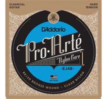 Изображение D'Addario EJ48 PRO ARTE струны для классической гитары, сильного натяжения, 0285, 0327, 0410