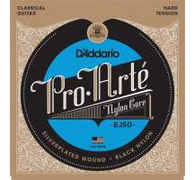 Изображение D'Addario EJ50 PRO ARTE - струны для классической гитары, сильного натяжения