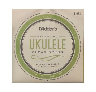 Изображение Струны для укулеле сопрано D'Addario EJ65S