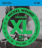 Изображение D'Addario EXL130 Струны для электрогитары 8-38