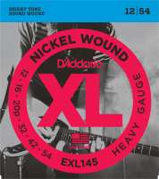 Изображение D'Addario EXL145 Струны для электрогитары 12-54