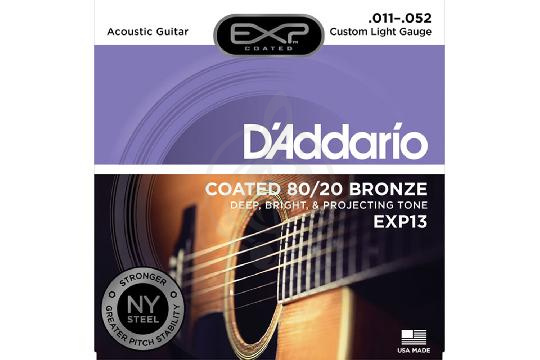 Изображение D'ADDARIO EXP13 - Струны для акустической гитары