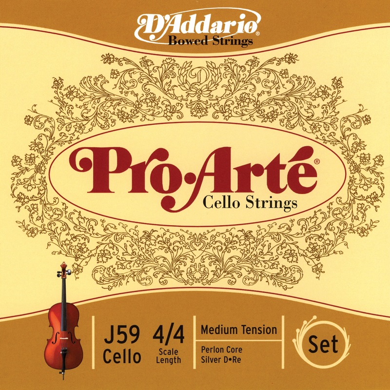 Струны для скрипки D`Addario J56W-4/4M Pro-Arte Комплект струн для скрипки размером 4/4 - фото 1