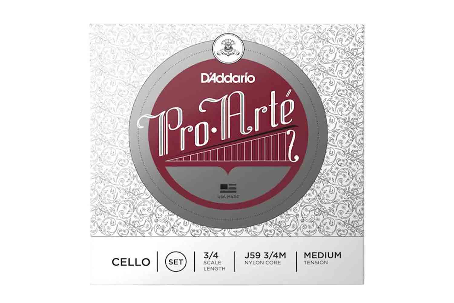  D'ADDARIO J59 3/4M Pro-Arte - Струны для виолончели - фото 1
