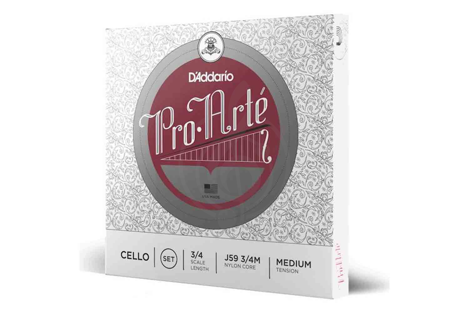  D'ADDARIO J59 3/4M Pro-Arte - Струны для виолончели - фото 3