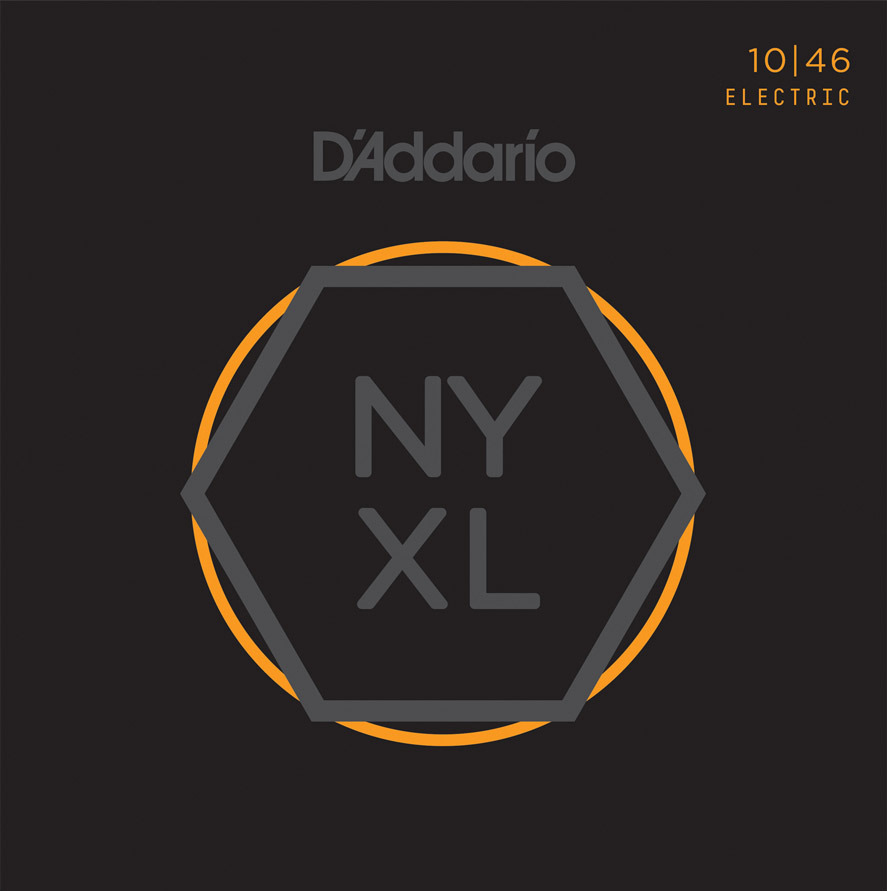 Струны для электрогитары D'Addario NYXL1046 - струны для эл .гит, никель, 10-46 - фото 1