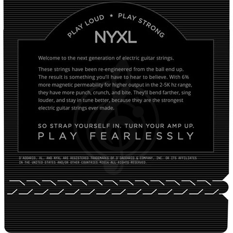 Струны для электрогитары D'Addario NYXL1046 - струны для эл .гит, никель, 10-46 - фото 3