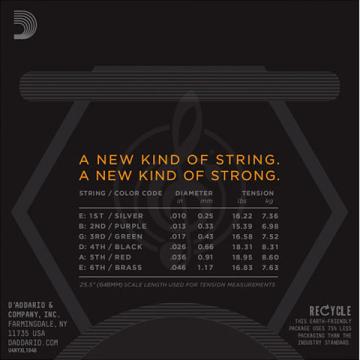 D'Addario NYXL1046 - струны для эл .гит, никель, 10-46 - фото 2 Струны для электрогитары D'Addario NYXL1046 - струны для эл .гит, никель, 10-46 - фото 2