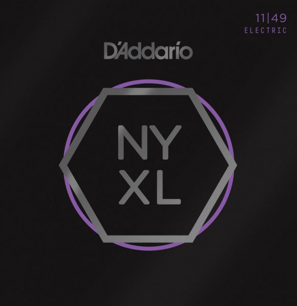 Струны для электрогитары D'Addario NYXL1149 - струны для эл .гит, никель, 11-49 - фото 1