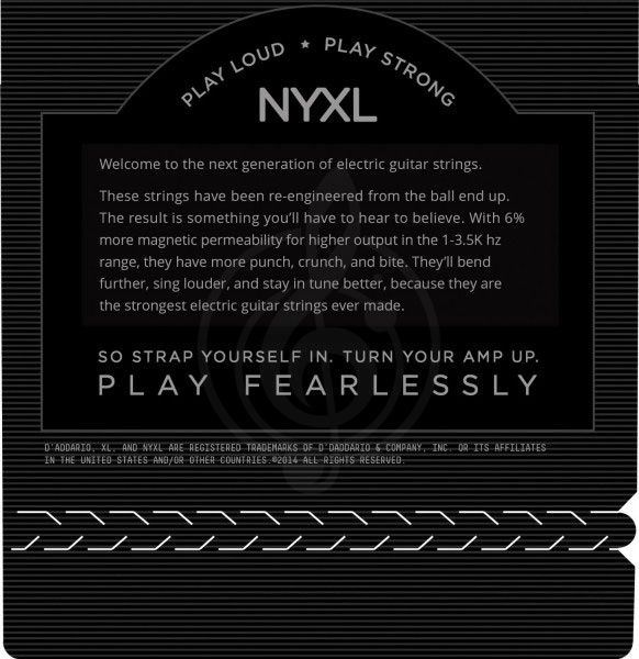 Струны для электрогитары D'Addario NYXL1149 - струны для эл .гит, никель, 11-49 - фото 2
