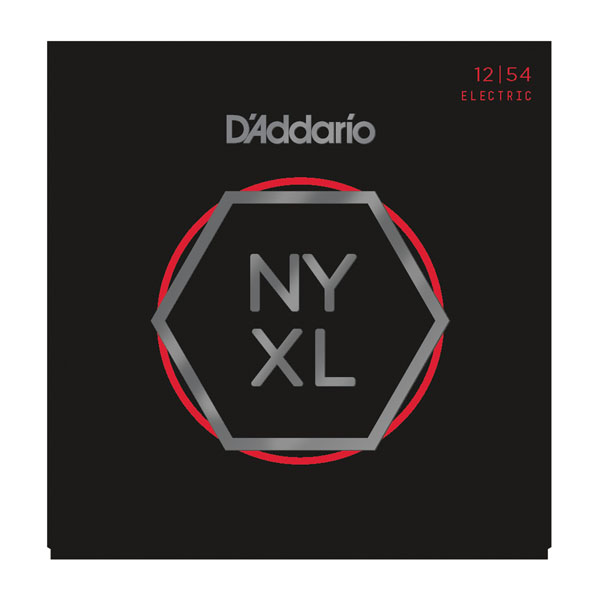 Струны для электрогитары D'Addario NYXL1254 - струны для электрогитары, никель, 12-54 - фото 1