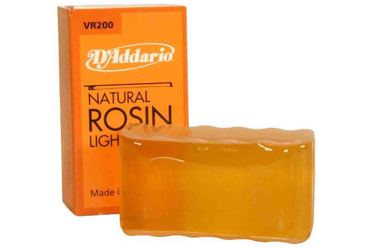 Канифоль для скрипки D`Addario VR200 NATURAL - Канифоль натуральная светлая  - фото 1