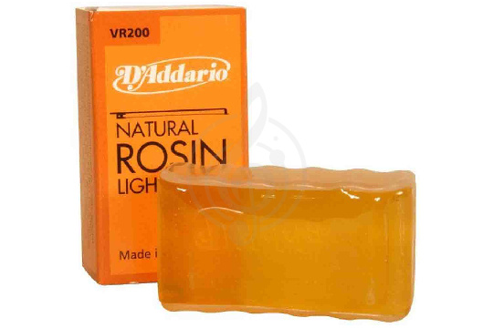 Канифоль для скрипки D`Addario VR200 NATURAL - Канифоль натуральная светлая  - фото 1