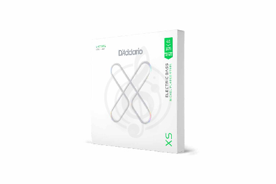 Струны для бас-гитары D'Addario XSB45105 XS Nickel - Комплект струн для бас-гитары - фото 1