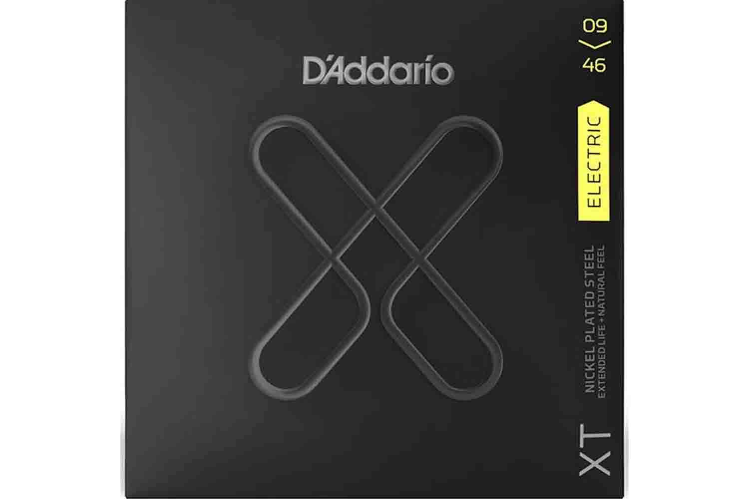 Струны для электрогитары D`Addario XTE0946 XT Комплект струн для электрогитары, никелированные, 9-46, с покрытием - фото 1