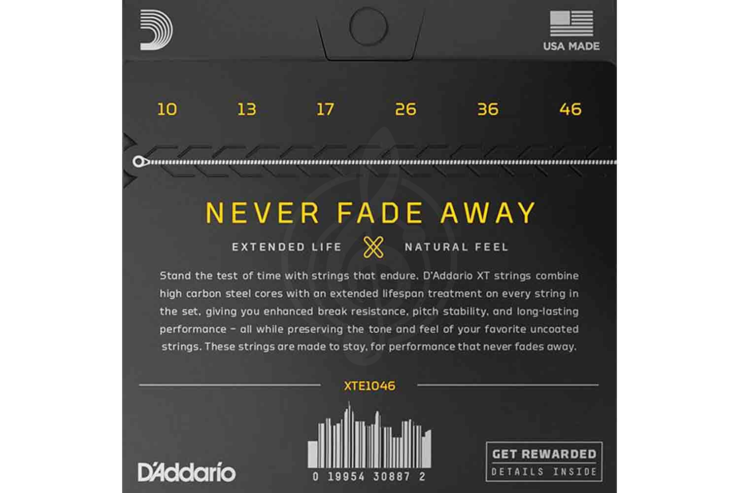 Струны для электрогитары D'Addario XTE1046 XT - Струны для электрогитары - фото 2