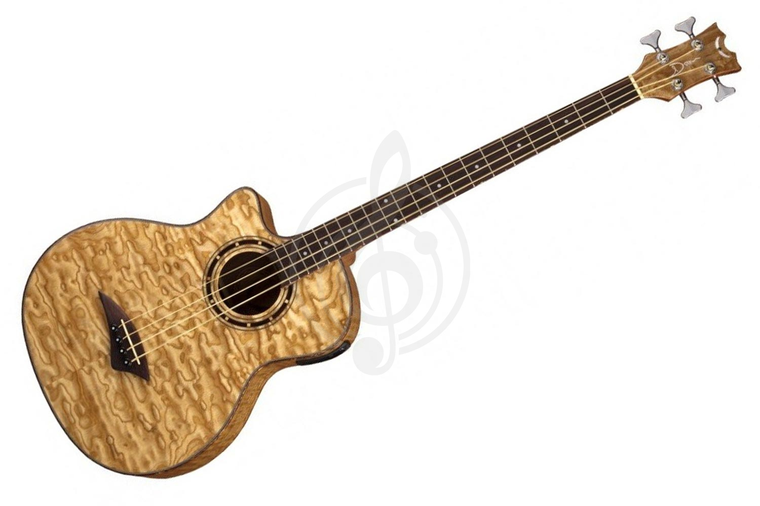 Акустическая бас-гитара DEAN EXOTICA QUILT ASH A/E - Электроакустическая бас-гитара - фото 1