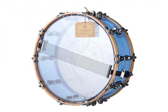 Малый барабан Dixon PDSCST654ACB Cornerstone See-Through Blue - Малый барабан 6.5 x 14" - фото 3