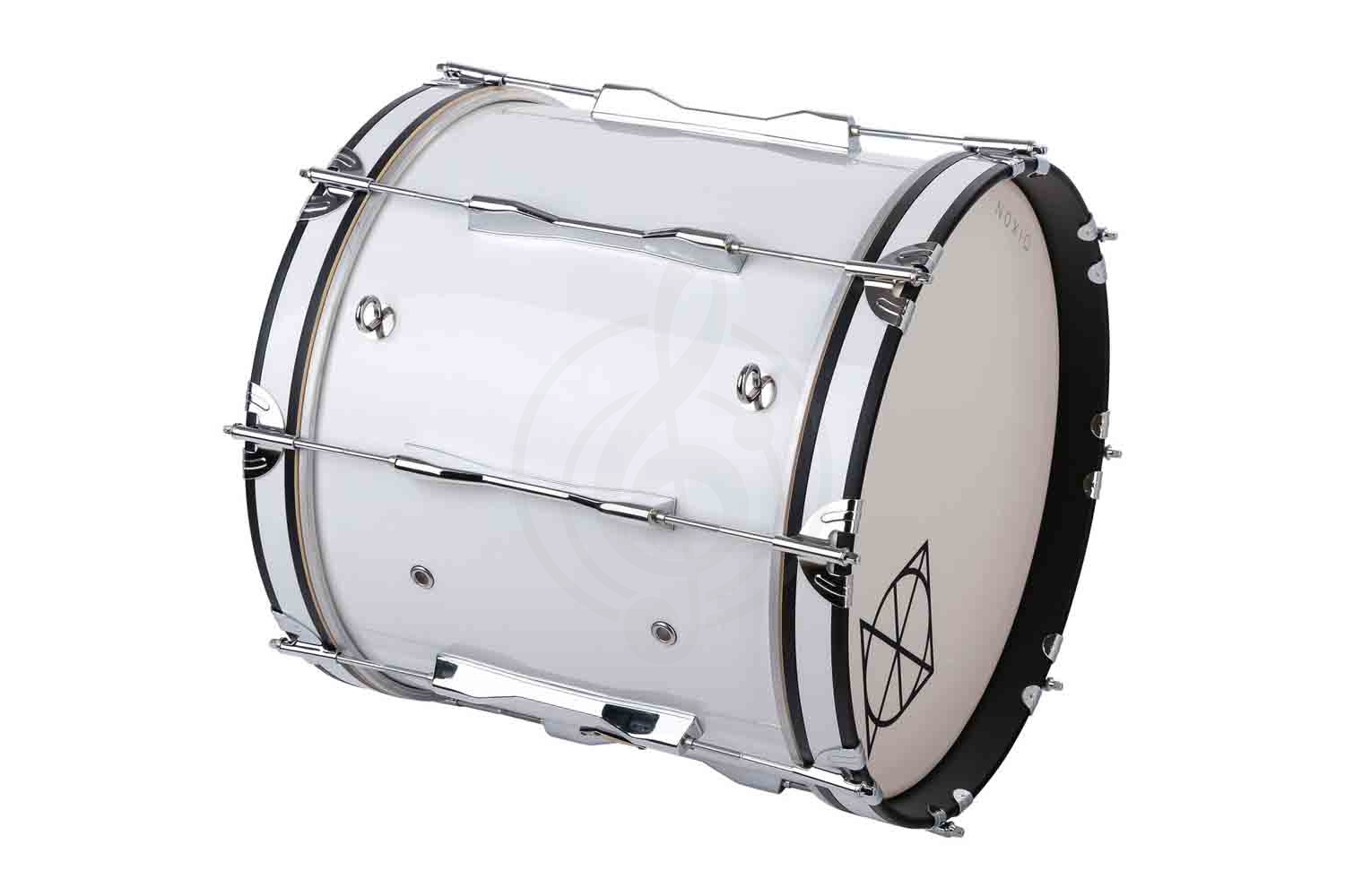 Маршевый барабан Dixon PMZCL4161-WT - Маршевый бас-барабан, 16" х 14" - фото 5