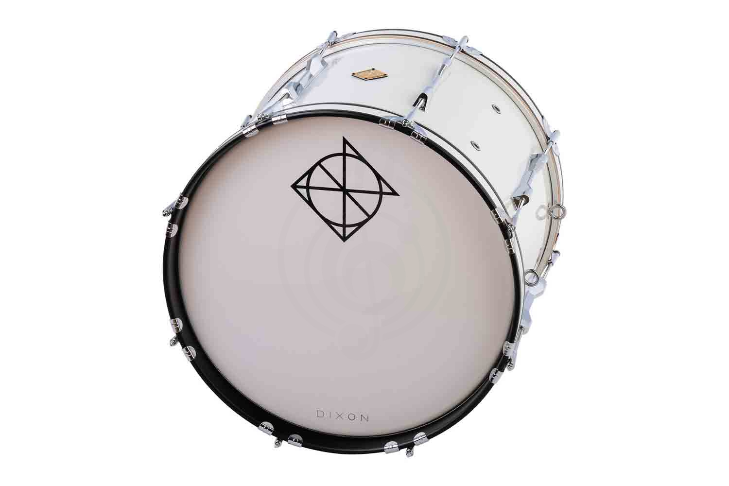 Маршевый барабан Dixon PMZCL4181-WT - Маршевый бас-барабан, 18" х 14" - фото 6