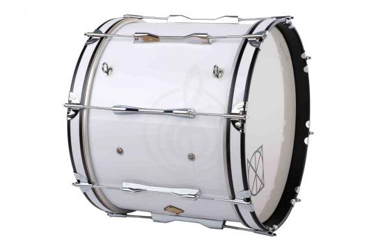 Маршевый барабан Dixon PMZCL4181-WT - Маршевый бас-барабан, 18" х 14" - фото 5